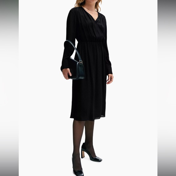 BOSS Regular-Fit Dress, size 6 - Picture 2 of 5